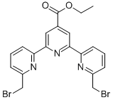 6,6''-BIS(BROMOMETHYL)-[2,2':6',2''-TERPYRIDINE]-4'-CARBOXYLIC ACID ETHYL ESTER CAS#: 372520-85-9