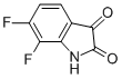 6,7-DIFLUOROINDOLINE-2,3-DIONE CAS#: 158580-95-1