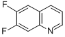 6,7-DIFLUOROQUINOLINE CAS#: 127827-50-3