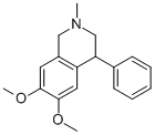 6,7-DIMETHOXY-2-METHYL-4-PHENYL-1,2,3,4-TETRAHYDRO-ISOQUINOLINE CAS#: 128942-65-4