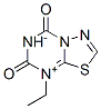 [6,7-Dihydro-8-ethyl-5,7-dioxo-5H-1,3,4-thiadiazolo[3,2-a][1,3,5]triazin-8-ium]-6-ide CAS#: 39386-54-4