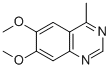 6,7-Dimethoxy-4-methylquinazoline CAS#: 4015-31-0