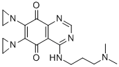 6,7-bis(1-aziridinyl)-4-((3-(N,N-dimethylamino)propyl)amino)-5,8-quinazolinedione CAS#: 120075-43-6