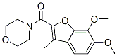 (6,7-dimethoxy-3-methyl-benzofuran-2-yl)-morpholin-4-yl-methanone CAS#: 38304-79-9