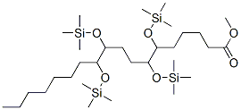 6,7,10,11-Tetrakis[(trimethylsilyl)oxy]octadecanoic acid methyl ester CAS#: 35508-15-7