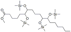 6,7,11,12-Tetrakis[(trimethylsilyl)oxy]octadecanoic acid methyl ester CAS#: 35437-11-7