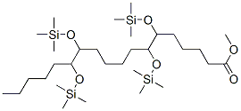 6,7,12,13-Tetrakis[(trimethylsilyl)oxy]octadecanoic acid methyl ester CAS#: 35437-14-0