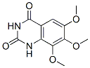 6,7,8-trimethoxyquinazoline-2,4(1H,3H)-dione CAS#: 30896-98-1