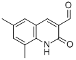 6,8-DIMETHYL-2-OXO-1,2-DIHYDRO-3-QUINOLINECARBALDEHYDE CAS#: 332883-19-9