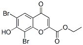 6,8-Dibromo-7-hydroxy-4-oxo-4H-1-benzopyran-2-carboxylic acid ethyl ester CAS#: 30113-88-3