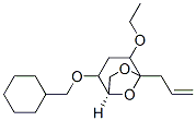 6,8-Dioxabicyclo3.2.1octane, 2-(cyclohexylmethoxy)-4-ethoxy-5-(2-propenyl)-, 1R-(exo,exo)- CAS#: 123919-34-6