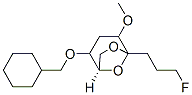 6,8-Dioxabicyclo3.2.1octane, 2-(cyclohexylmethoxy)-5-(3-fluoropropyl)-4-methoxy-, 1R-(exo,exo)- CAS#: 123920-95-6