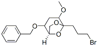 6,8-Dioxabicyclo3.2.1octane, 5-(3-bromopropyl)-4-methoxy-2-(phenylmethoxy)-, 1R-(exo,exo)- CAS#: 136759-99-4