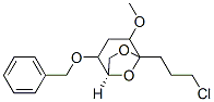 6,8-Dioxabicyclo3.2.1octane, 5-(3-chloropropyl)-4-methoxy-2-(phenylmethoxy)-, 1R-(exo,exo)- CAS#: 136759-98-3