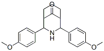 6,8-bis(4-methoxyphenyl)-7-azabicyclo[3.3.1]nonan-9-one CAS#: 34025-61-1
