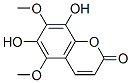 6,8-dihydroxy-5,7-dimethoxy-chromen-2-one CAS#: 167105-92-2