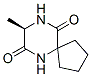 6,9-Diazaspiro[4.5]decane-7,10-dione,8-methyl-,(R)-(9CI) CAS#: 155689-63-7