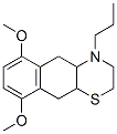 6,9-dimethoxy-4-propyl-2,3,4a,5,10,10a-hexahydro-4H-naphtho(2,3-b)(1,4)thiazine CAS#: 116584-95-3