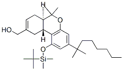 [(6AR,10AR)-1-(TERT-BUTYL-DIMETHYL-SILANYLOXY)-3-(1,1-DIMETHYL-HEPTYL)-6,6-DIMETHYL-6A,7,10,10A-TETRAHYDRO-6H-BENZO[C]CHROMEN-9-YL]-METHANOL CAS#: 137945-53-0