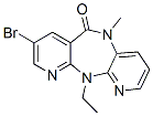 6H-Dipyrido[3,2-b:2',3'-e][1,4]diazepin-6-one,8-bromo-11-ethyl-5,11-dihydro-5-methyl- CAS#: 162109-00-4