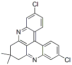 6H-Quino(2,3,4-kl)acridine, 3,11-dichloro-7,8-dihydro-7,7-dimethyl- CAS#: 132934-43-1