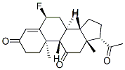 (6S,8S,9S,10R,13R,14S,17S)-17-acetyl-6-fluoro-10,13-dimethyl-2,6,7,8,9 ,12,14,15,16,17-decahydro-1H-cyclopenta[a]phenanthrene-3,11-dione CAS#: 433-86-3