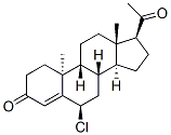 6beta-chloro-9beta,10alpha-pregn-4-ene-3,20-dione CAS#: 4594-30-3