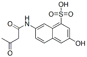 7-[(1,3-dioxobutyl)amino]-3-hydroxynaphthalene-1-sulphonic acid CAS#: 30128-32-6