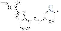 7-[2-Hydroxy-3-(isopropylamino)propoxy]-2-benzofurancarboxylic acid ethyl ester CAS#: 39543-88-9