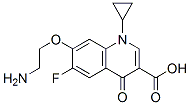 7-(2-aminoethoxy)-1-cyclopropyl-6-fluoro-1,4-dihydro-4-oxoquinoline-3-carboxylic acid CAS#: 128751-31-5