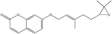 7-[[(2E)-5-(3,3-Dimethyl-2-oxiranyl)-3-methyl-2-penten-1-yl]oxy]-2H-1-benzopyran-2-one CAS#: 36414-00-3