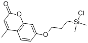 7-[3-(CHLORODIMETHYLSILYL)PROPOXY-4-METHYLCOUMARIN CAS#: 129119-77-3