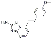 7-(4-METHOXYSTYRYL)[1,2,4]TRIAZOLO[1,5-A]PYRIMIDIN-2-AMINE CAS#: 303145-73-5