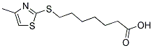 7-(4-METHYL-THIAZOL-2-YLSULFANYL)-HEPTANOIC ACID CAS#: 40107-51-5