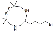 7-(4'-bromobutyl)-3,3,11,11-tetramethyl-1,2-dithia-5,9-diazacycloundecane CAS#: 129915-24-8