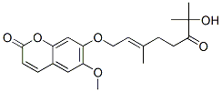 7-[(7-Hydroxy-3,7-dimethyl-6-oxo-2-octenyl)oxy]-6-methoxy-2H-1-benzopyran-2-one CAS#: 41689-79-6
