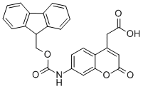 [7-(9H-Fluoren-9-ylmethoxycarbonylamino)-2-oxo-2H-chromen-4-yl]-aceticacid CAS#: 378247-75-7