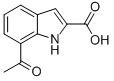 7-ACETYL-2-INDOLE CARBOXYLIC ACID CAS#: 133738-76-8