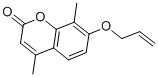 7-ALLYLOXY-4,8-DIMETHYL-CHROMEN-2-ONE CAS#: 3993-43-9