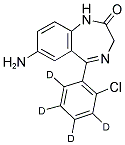 7-AMINOCLONAZEPAM-D4 CAS#: 125070-96-4