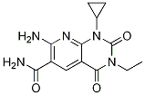 7-AMino-1-cyclopropyl-3-ethyl-1,2,3,4-tetrahydro-2,4-dioxopyrido[2,3-d]pyriMidine-6-carboxaMide CAS#: 142557-61-7