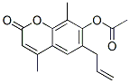 7-(Acetyloxy)-4,8-dimethyl-6-(2-propenyl)-2H-1-benzopyran-2-one CAS#: 3993-45-1