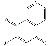 7-Aminoisoquinoline-5,8-dione CAS#: 118680-81-2