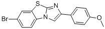 7-BROMO-2-(4-METHOXYPHENYL)IMIDAZO[2,1-B]BENZOTHIAZOLE CAS#: 38956-38-6