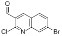 7-BROMO-2-CHLOROQUINOLINE-3-CARBOXALDEHYDE CAS#: 136812-31-2