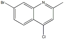 7-BROMO-4-CHLORO-2-METHYLQUINOLINE CAS#: 143946-45-6