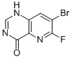 7-BROMO-6-FLUOROPYRIDO[3,2-D]PYRIMIDIN-4(3H)-ONE CAS#: 267243-49-2