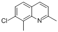 7-CHLORO-2,8-DIMETHYLQUINOLINE CAS#: 120370-62-9