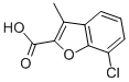 7-CHLORO-3-METHYL-BENZOFURAN-2-CARBOXYLIC ACID CAS#: 32565-18-7