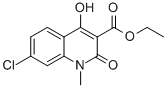 7-CHLORO-4-HYDROXY-1-METHYL-2-OXO-1,2-DIHYDRO-QUINOLINE-3-CARBOXYLIC ACID ETHYL ESTER CAS#: 167758-07-8